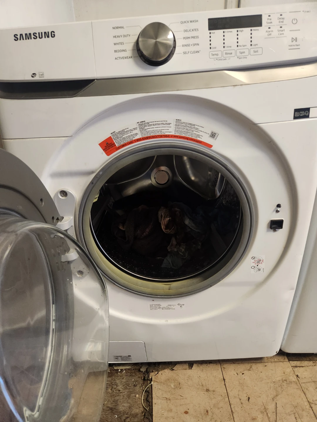 Samsung Front Load Washer and Dryer Set - photo 3
