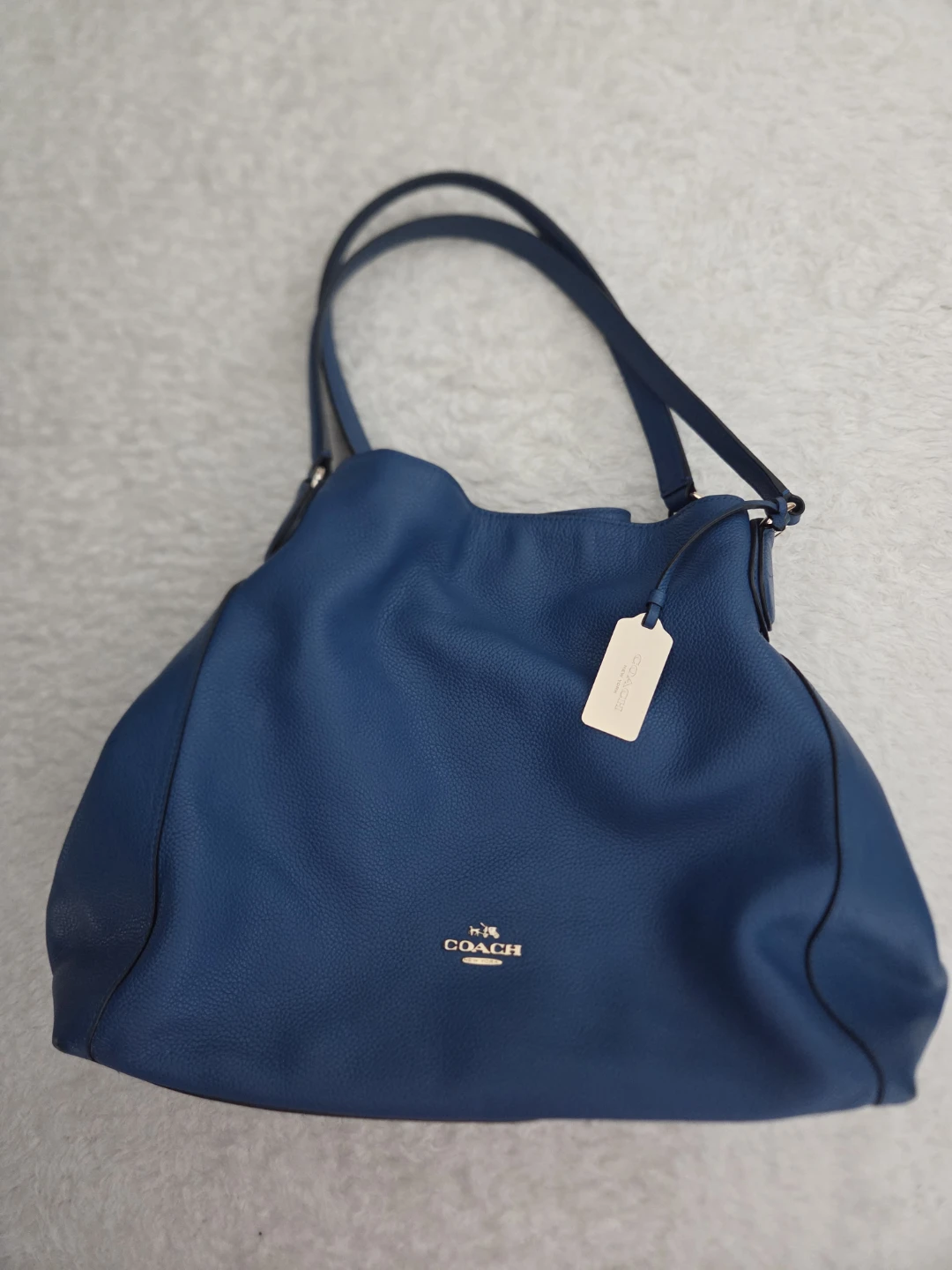 Blue Leather COACH Shoulder Bag - photo 2