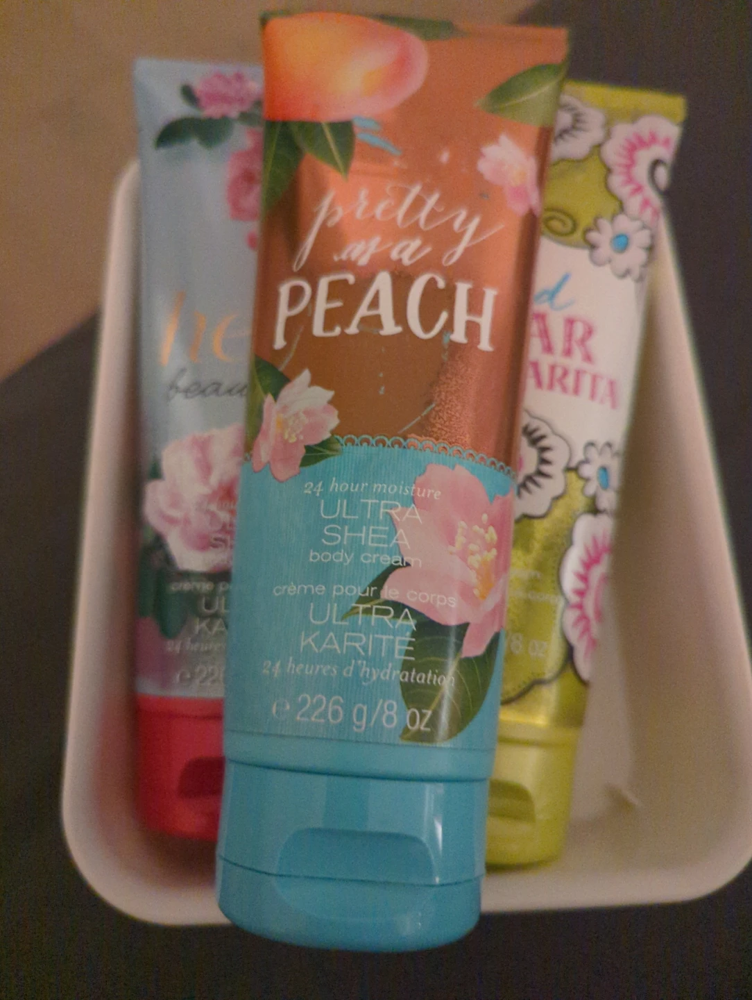 Free used lotions 3 bottles