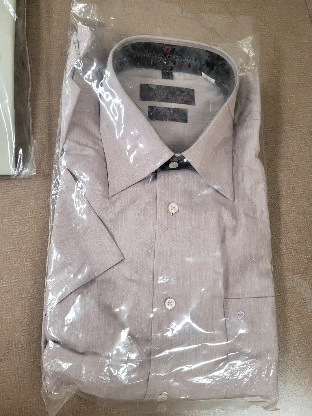 Pierre Cardin Short Sleeve Dress Shirt - Size L