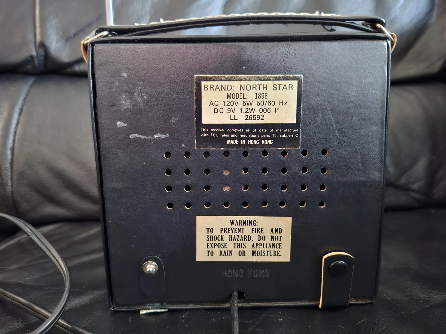 North Star 1898 AM/FM Solid State Radio - photo 3