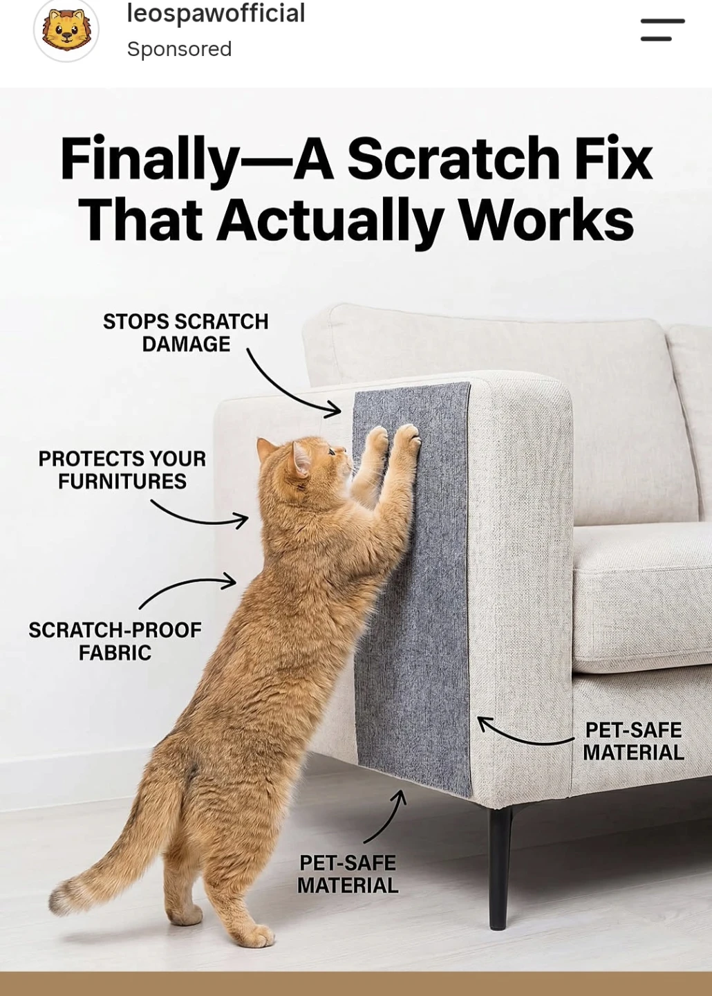 Pet Furniture Protector Pads - photo 3