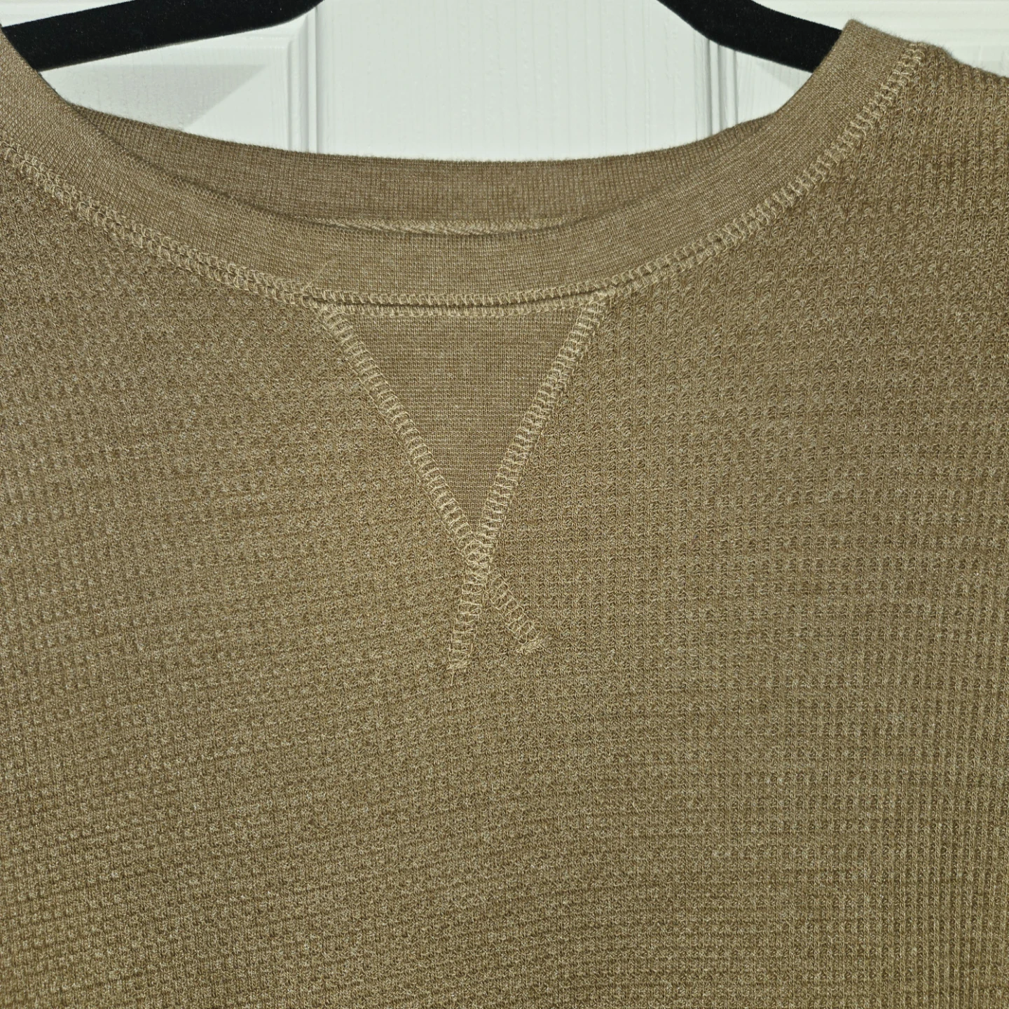 Men's XL Thermal brown long sleeve shirt - photo 2