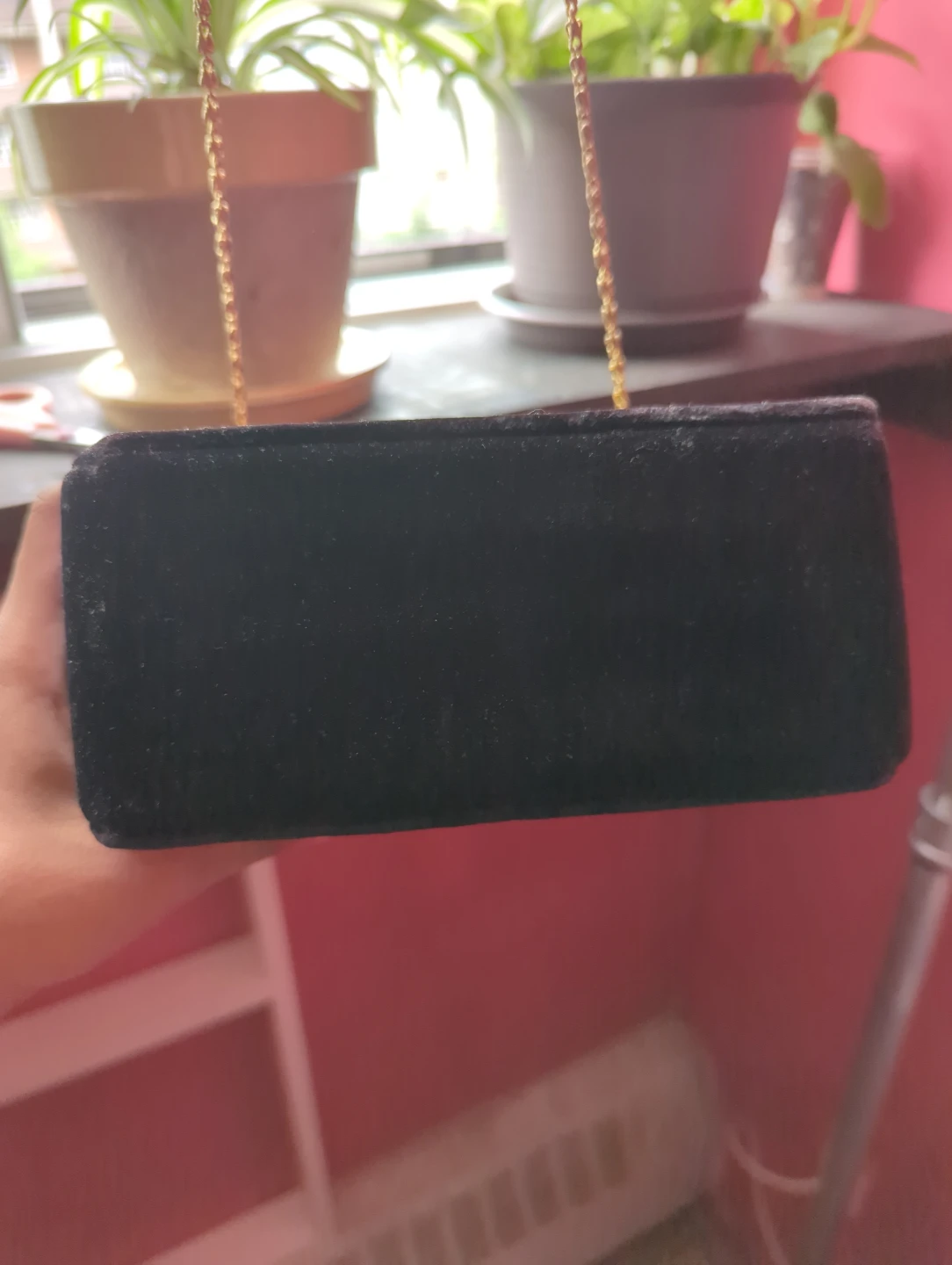 Farnell Paris Black Velvet Evening Bag - photo 3