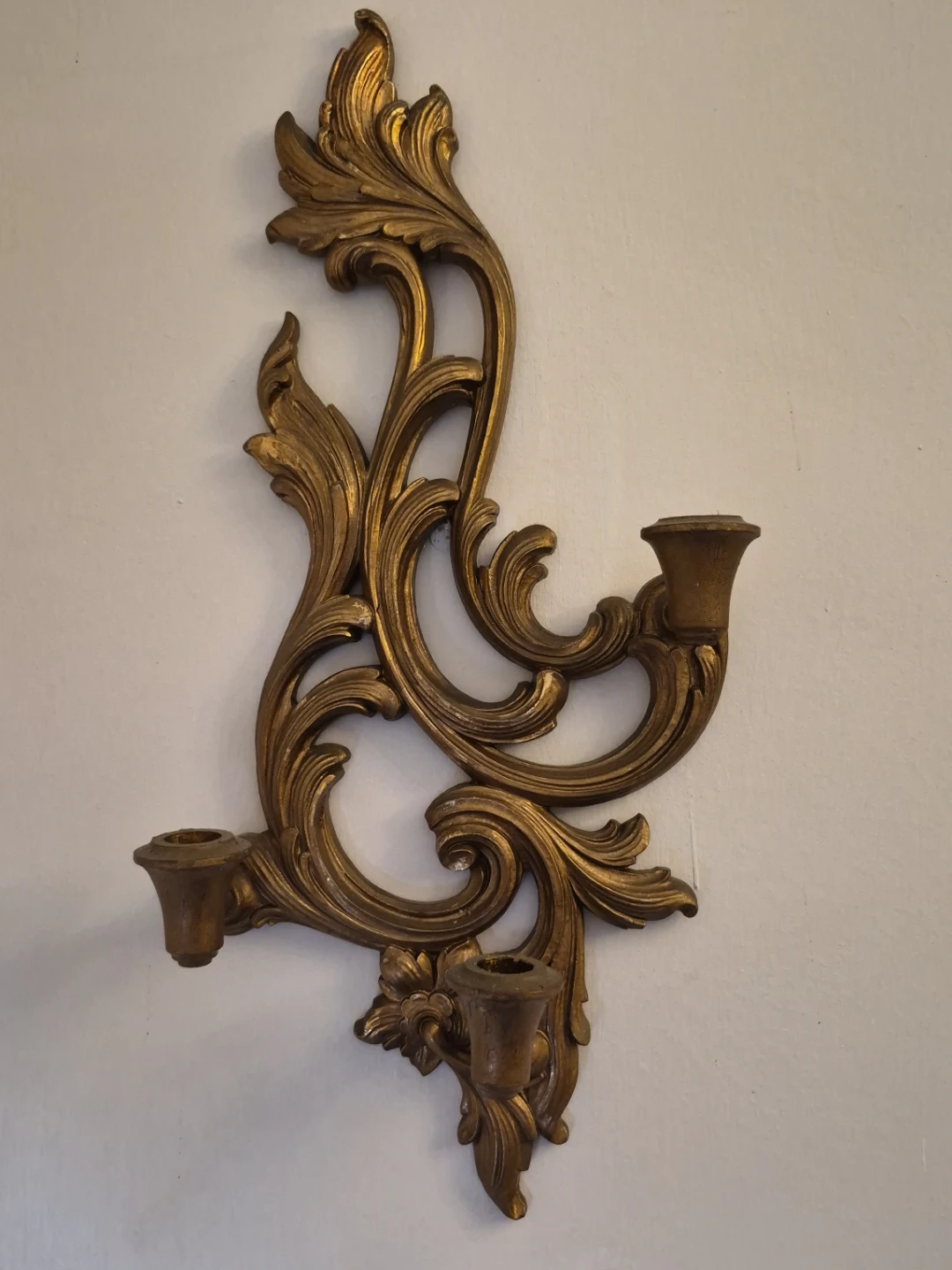 Vintage Mirror with matching Sconces
