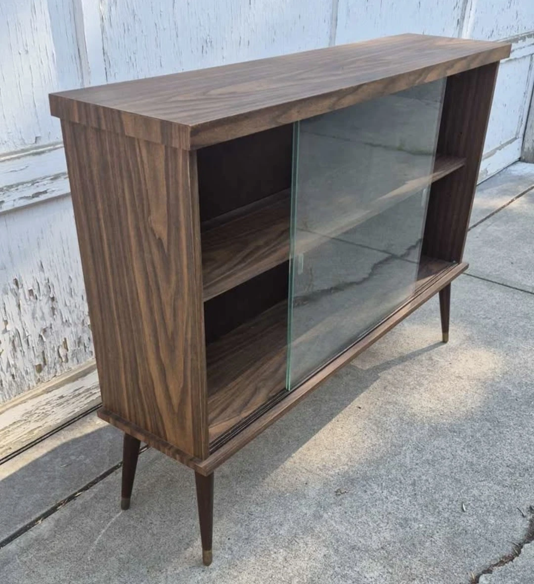 Mcm Cabinet with Sliding Glass Doors - photo 3