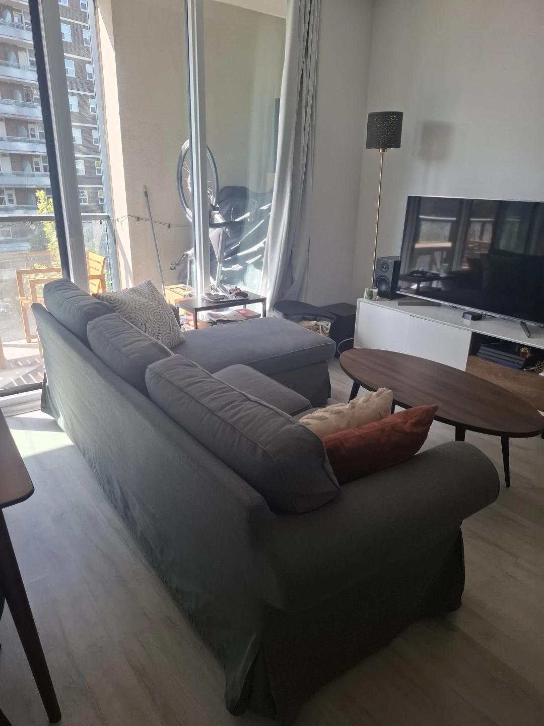 Grey Sectional Sofa - photo 2