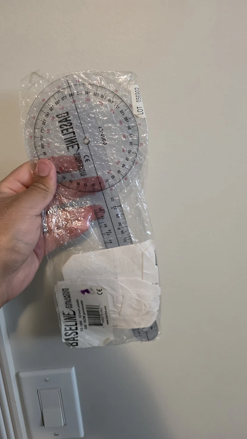 Baseline 12-inch 360° Goniometer