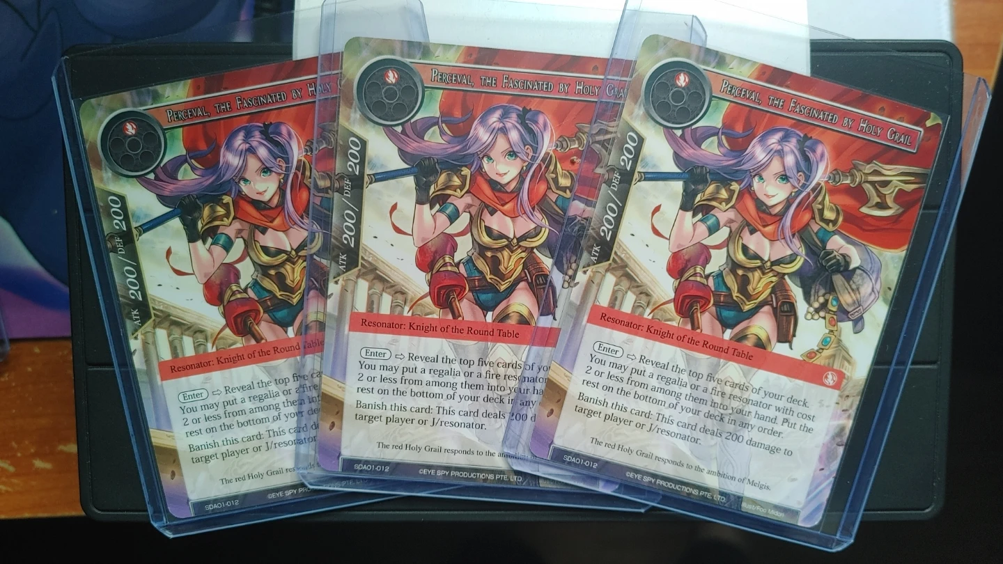 Force of Will TCG - Percival, The Fascinated by Holy Grail - photo 3
