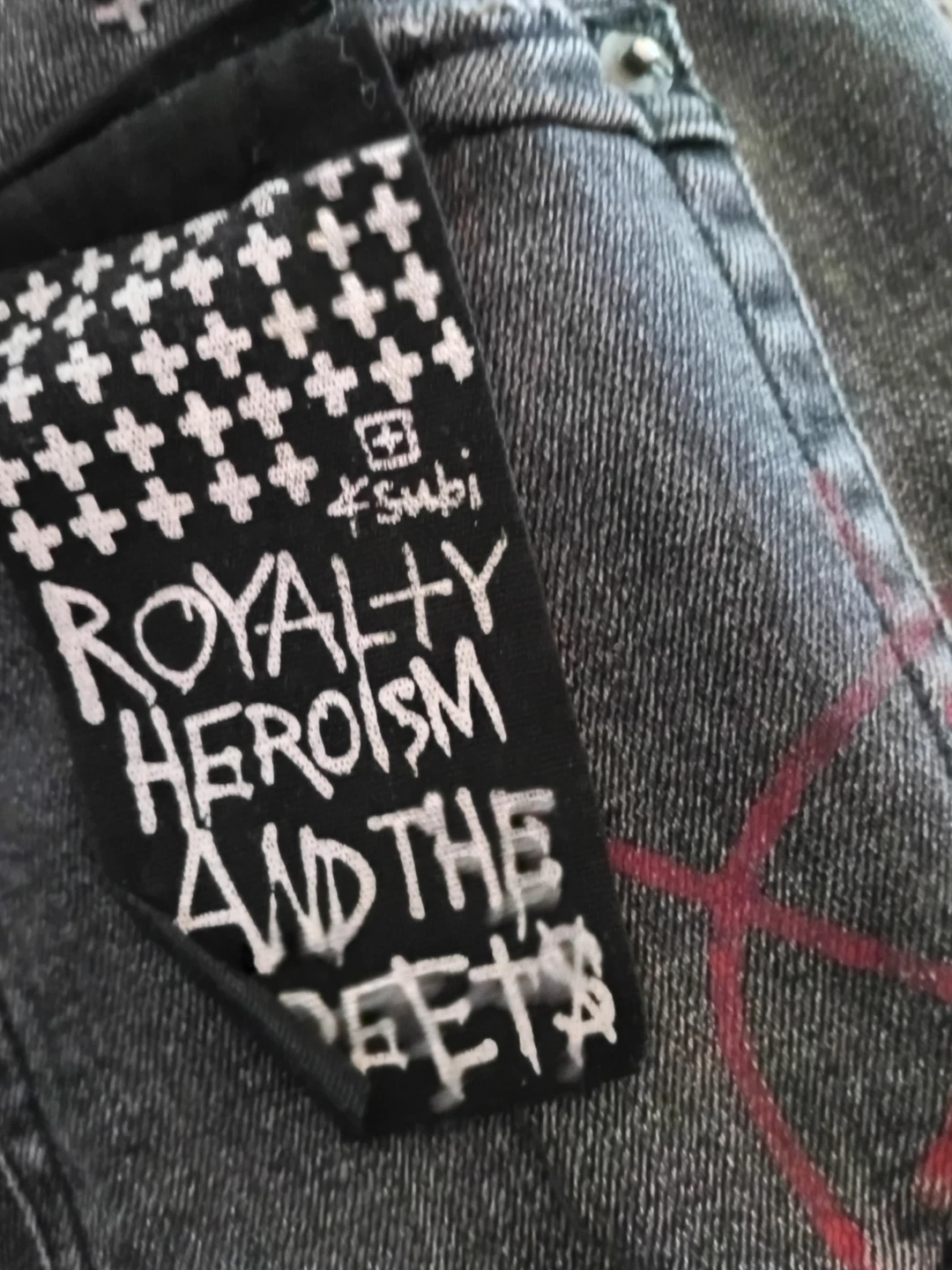 Ksubi "Royalty Heroism and the Seeta" Distressed Jeans - photo 2