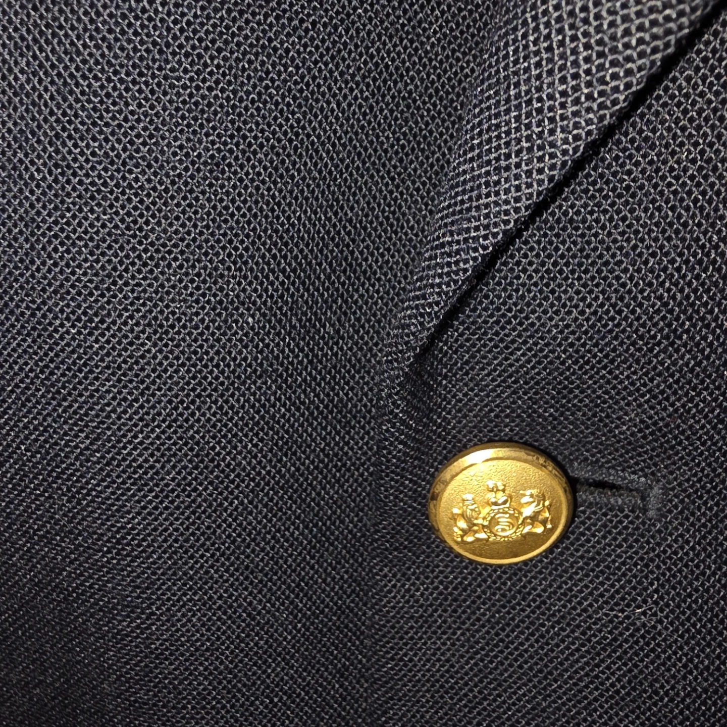Stafford Navy Blue Blazer - Size 42R - photo 3
