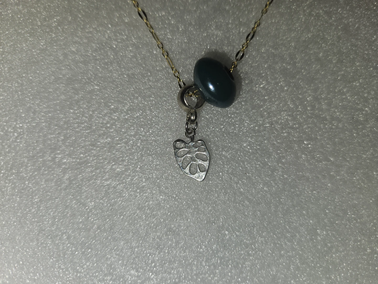 Mushroom and Leaf Pendant Necklaces - photo 5