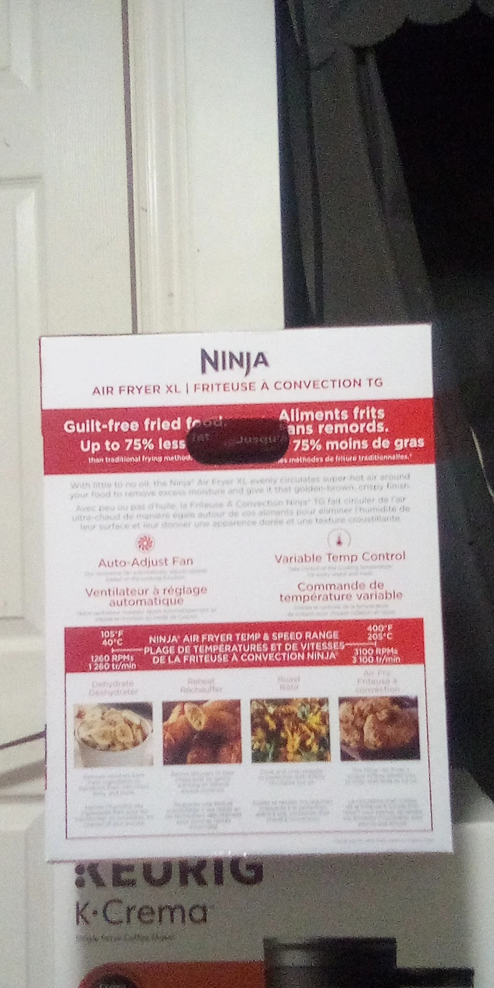 Ninja Air Fryer XL - Brand New Never Opened - photo 3