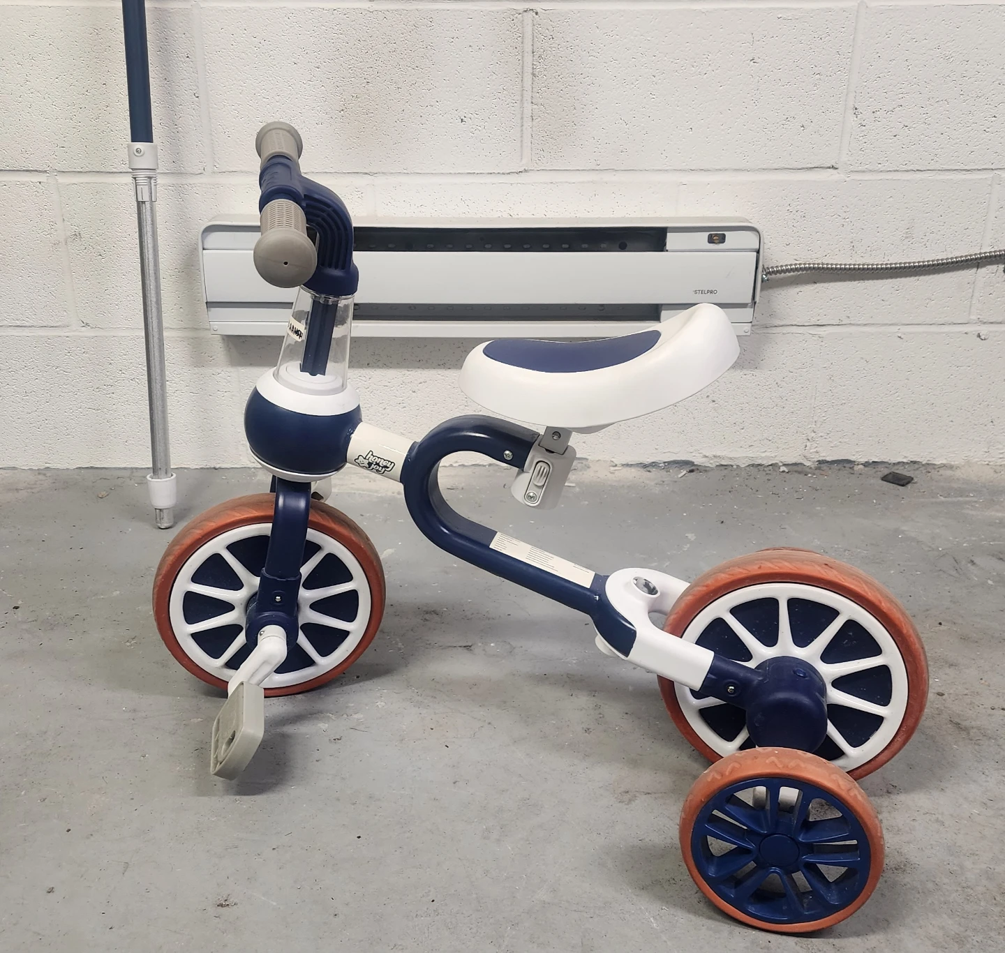 Bike with training wheels for 2-4 year old
