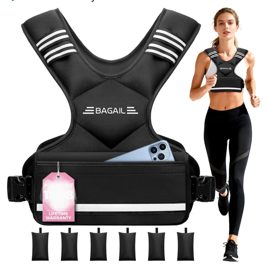 Weighted Vest - Adjustable 20-32lbs