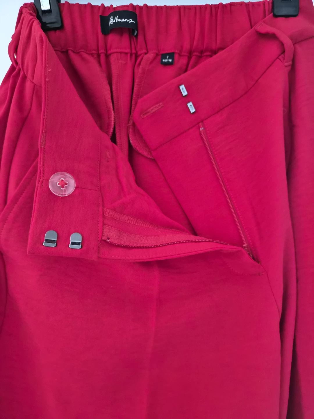 Reitmans Red Wide Leg Petite Pants - photo 4