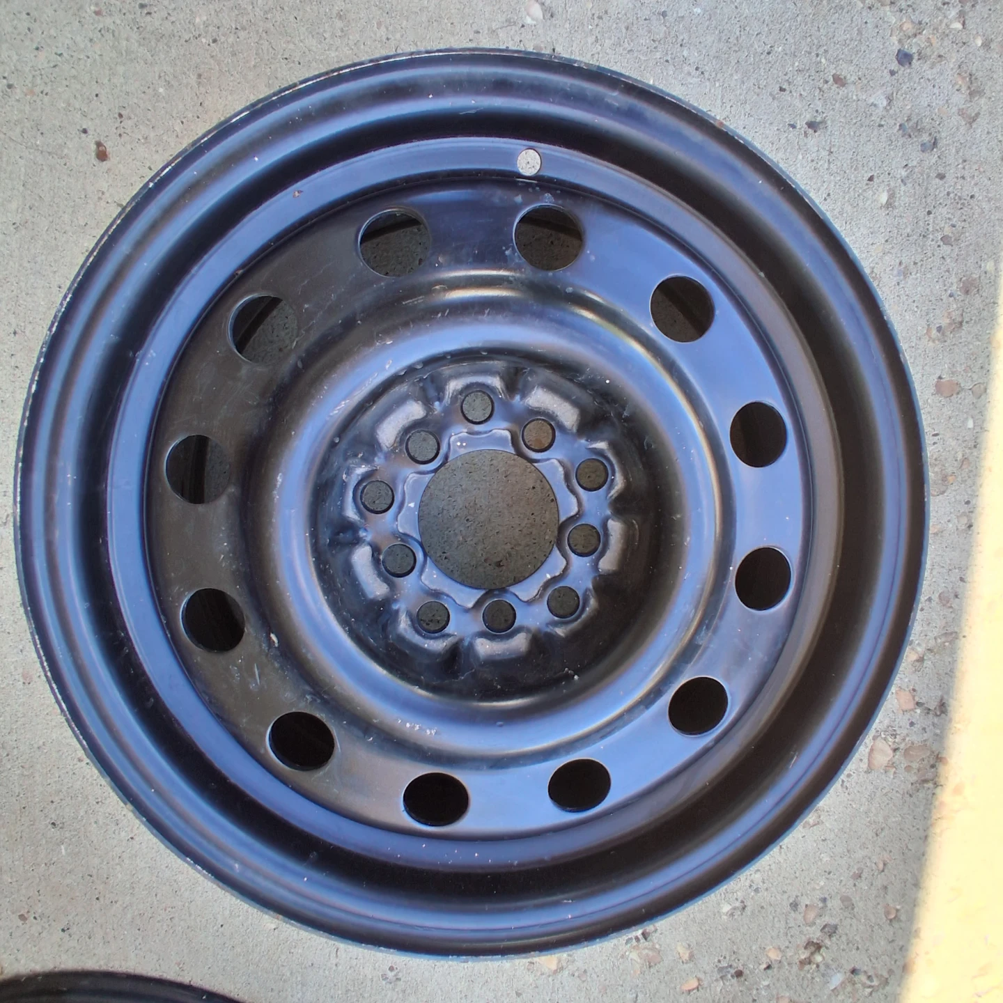 Black Steel Wheel Rim - photo 3