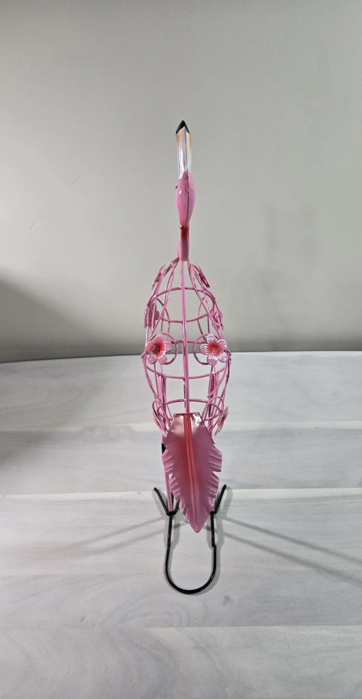 Pink Metal Flamingo Garden Decor - photo 5