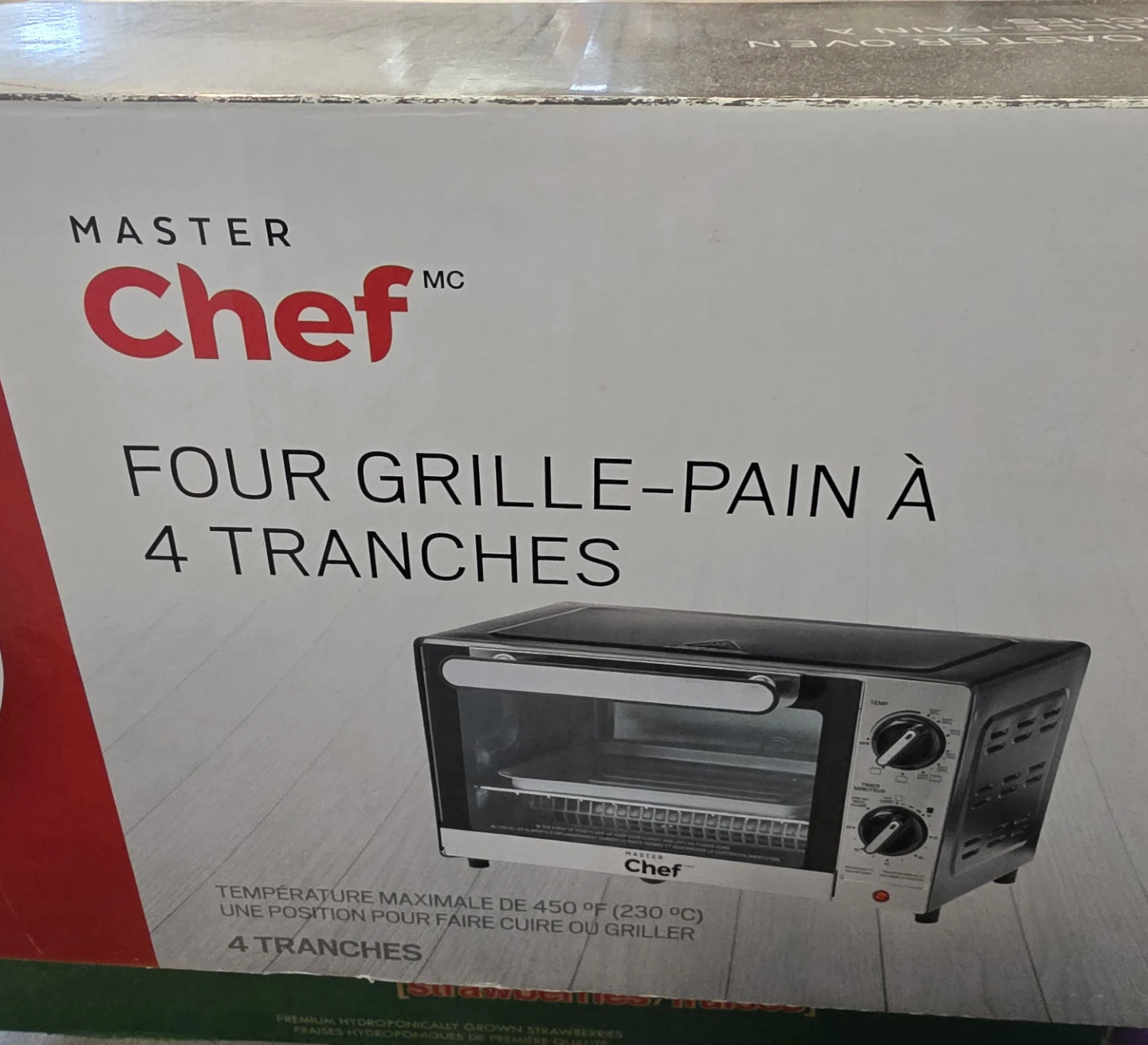 Master Chef 4-Slice Toaster Oven