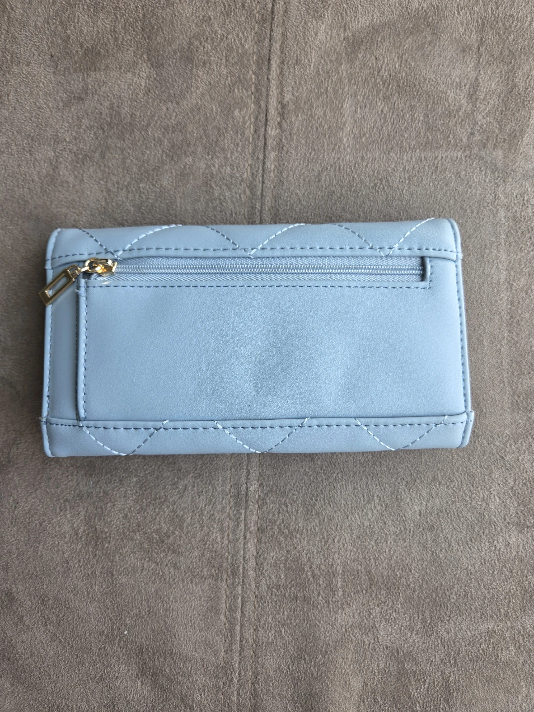 Light Blue Quilted Wallet - photo 2