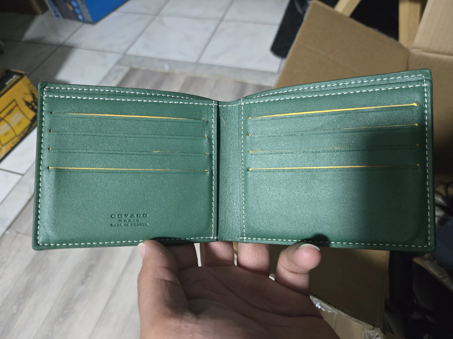 Goyard Bi-fold Portefeuille Victoire Wallet - photo 5