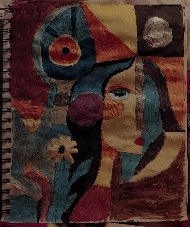 Original Painting – Handmade on Sketchbook Paper