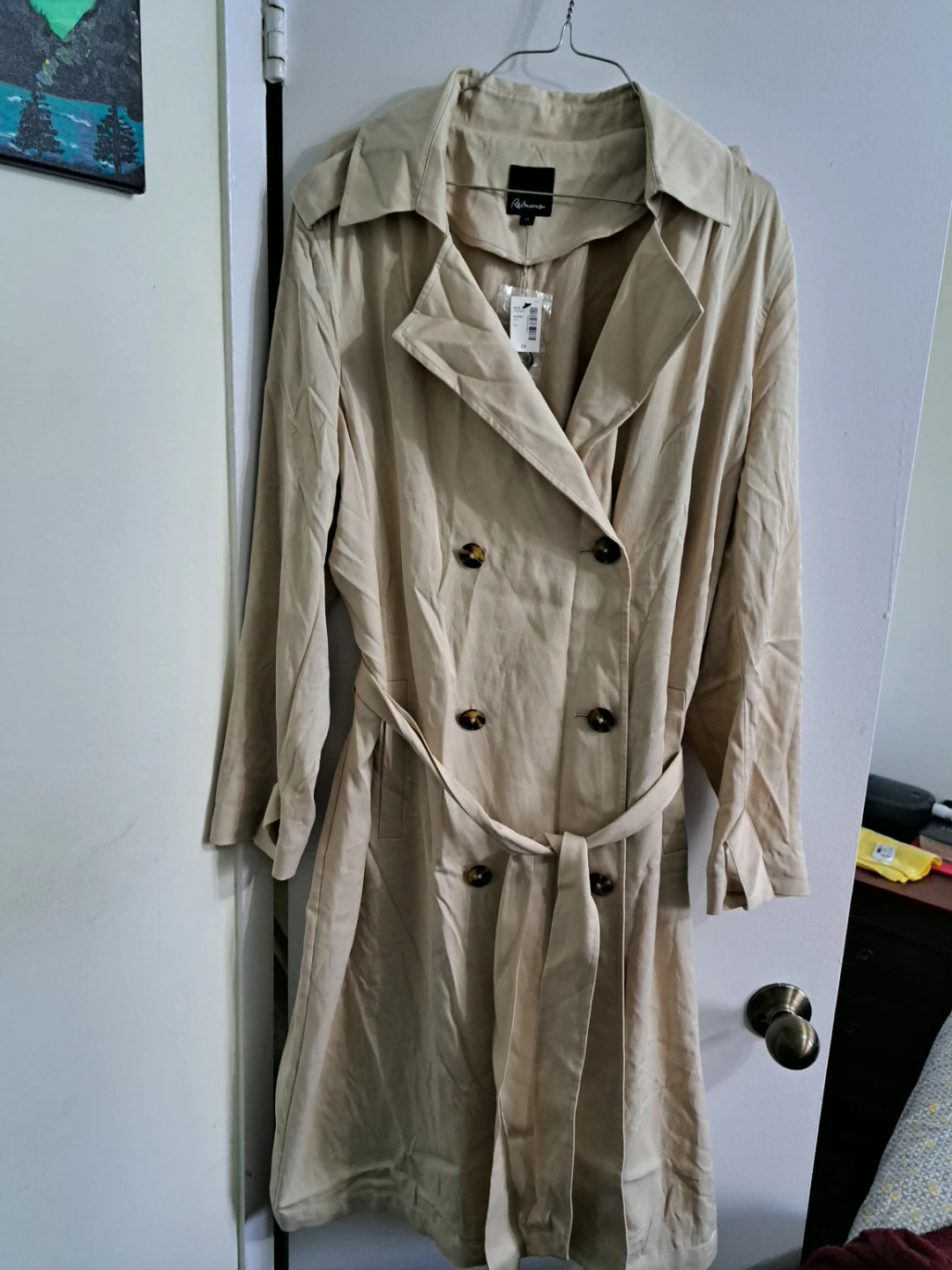Beige Trench Coat