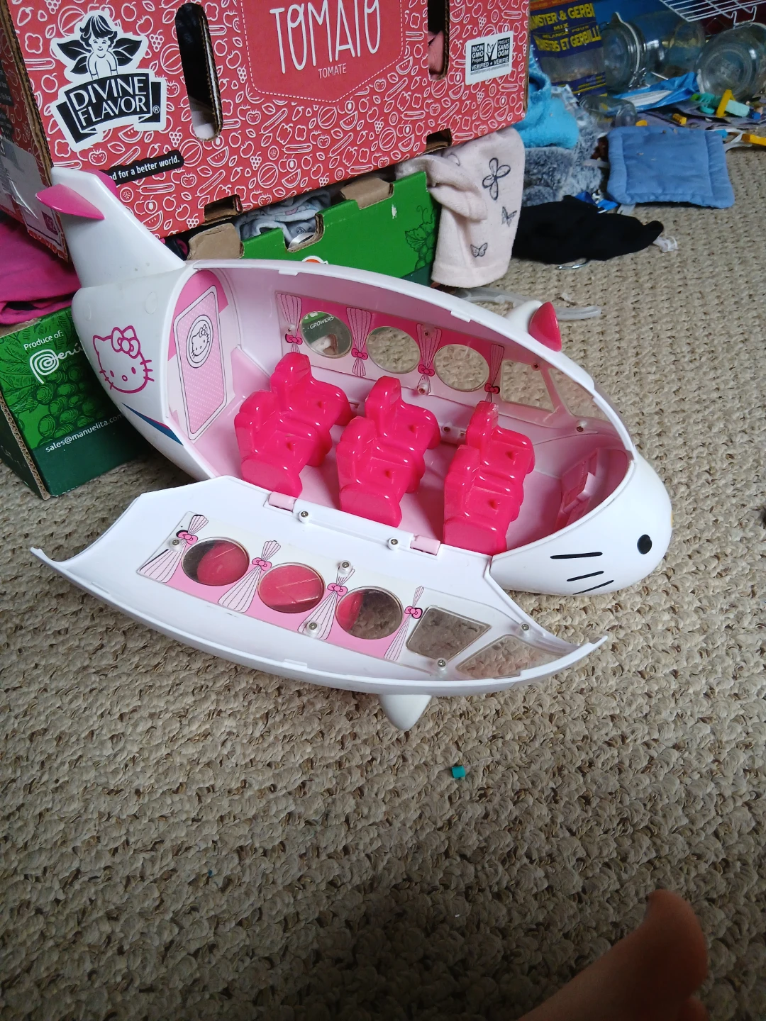 Hello Kitty Airplane Playset