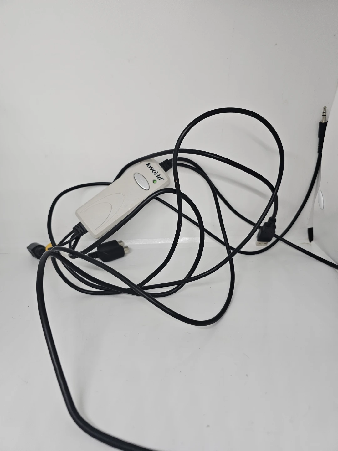 Kworld USB Audio Adapter with 3.5mm Jack