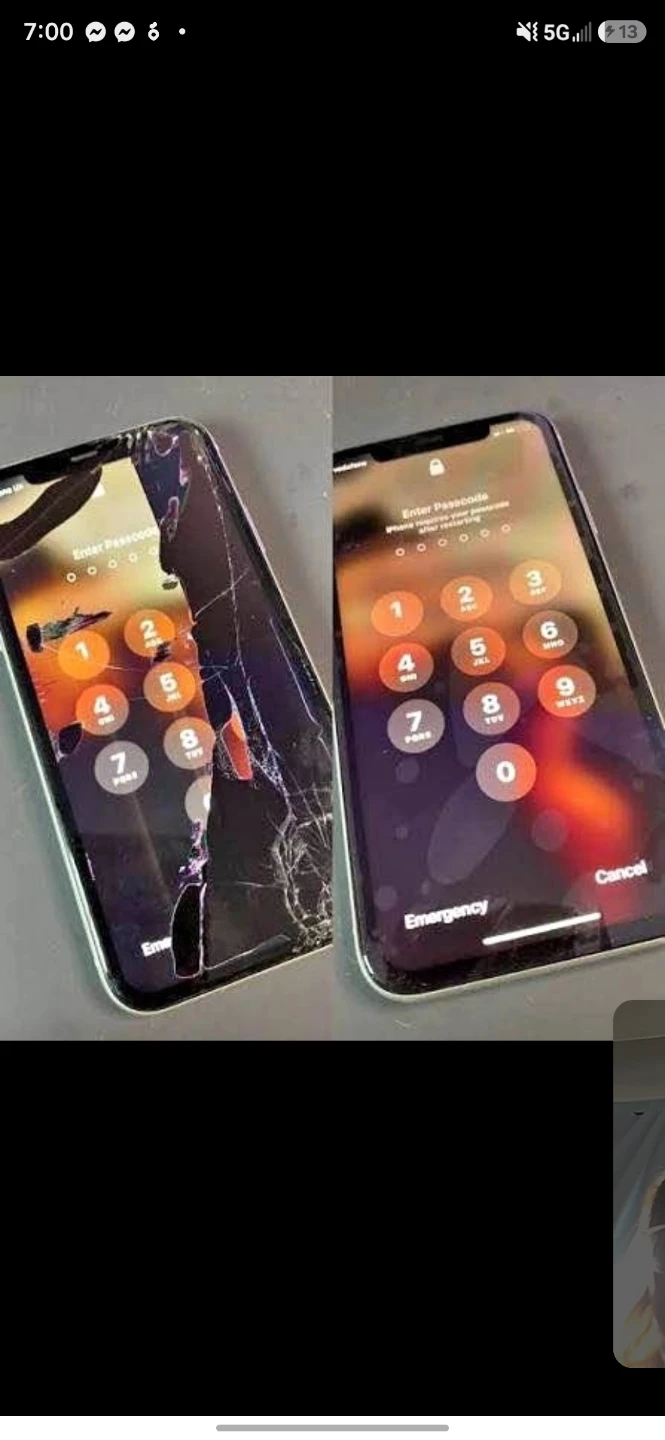 Broken phone - photo 2