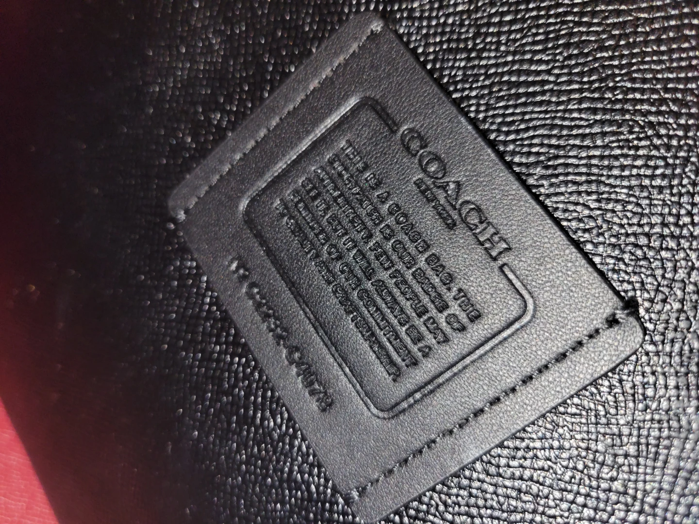 Coach Tatum Caryall Black Leather Tote Bag - photo 2