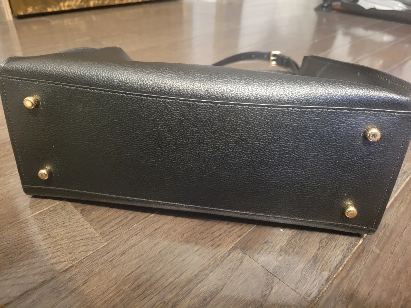 Coach Tatum Caryall Black Leather Tote Bag - photo 5