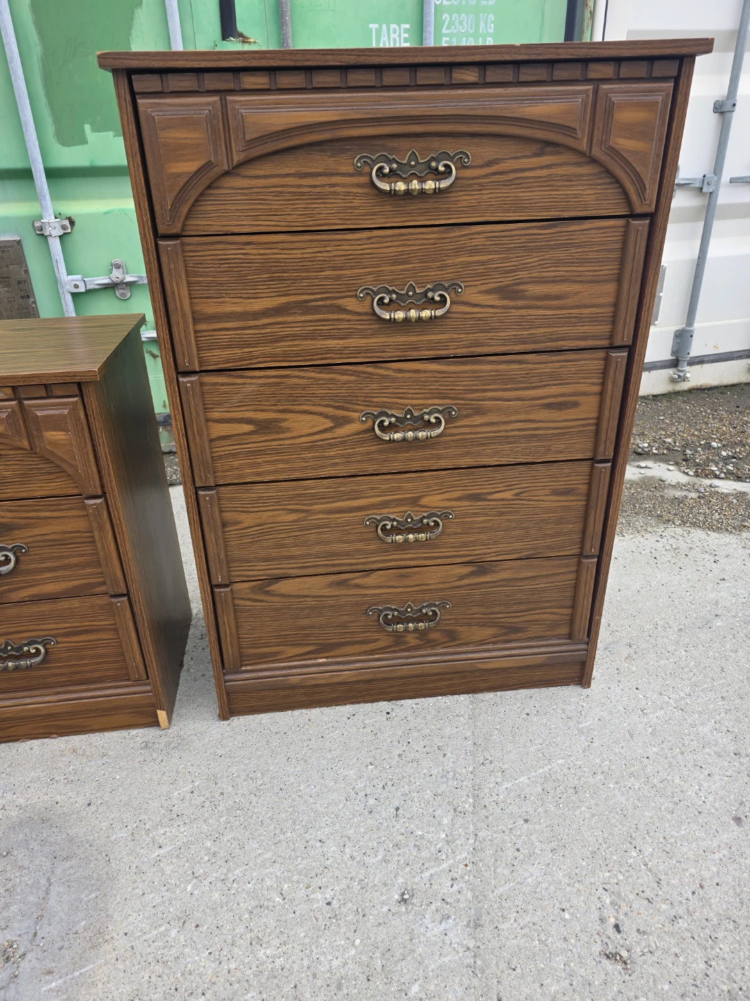 Wood Dressers and Nightstand Set - photo 2