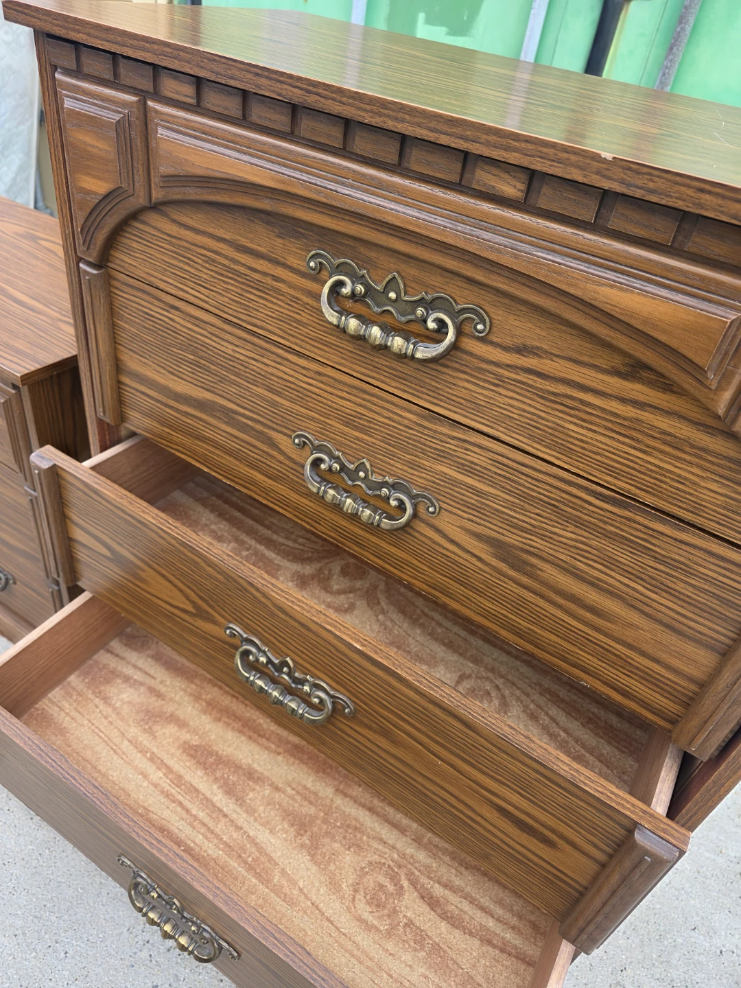 Wood Dressers and Nightstand Set - photo 5