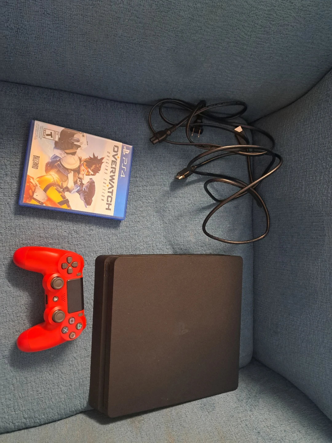 PlayStation 4 Slim Console with Overwatch - photo 3