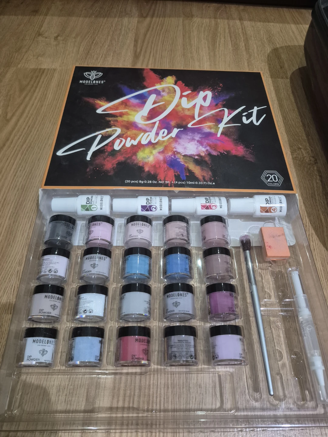 Modelones Dip Powder Kit - 20 Colors