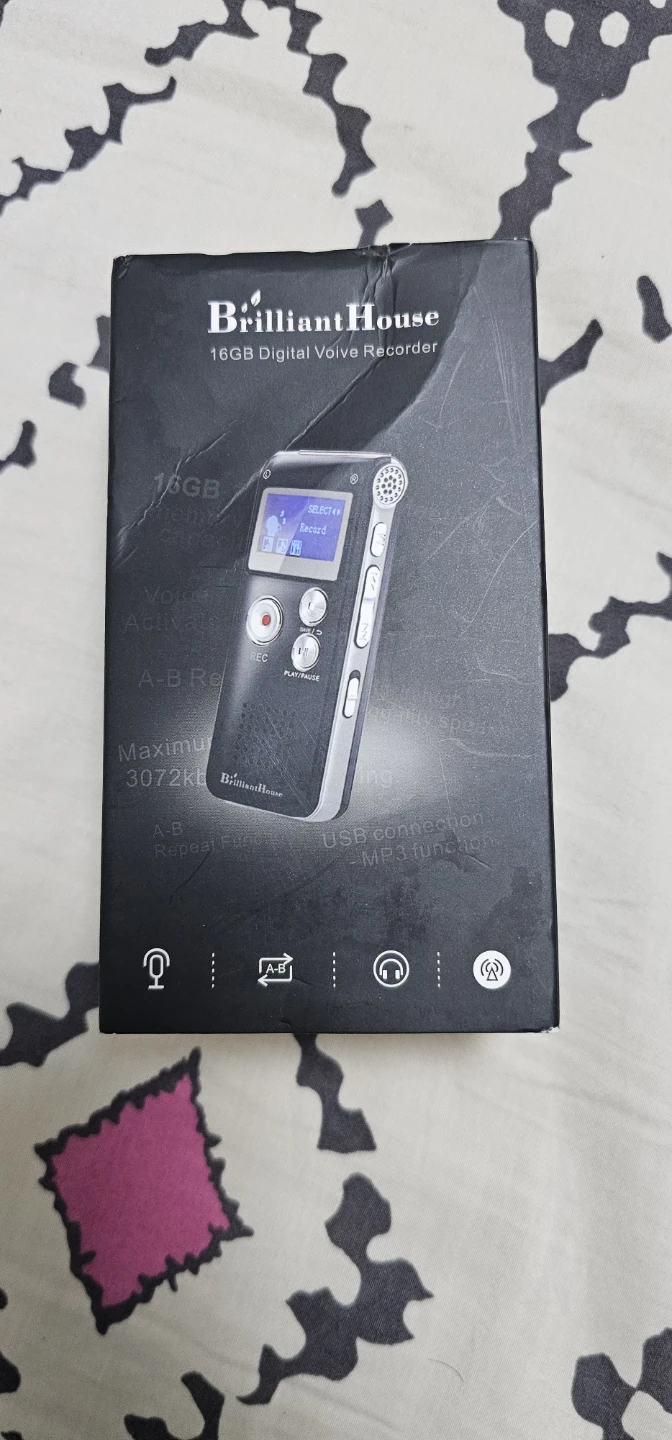 BrilliantHouse 16GB Digital Voice Recorder - photo 2