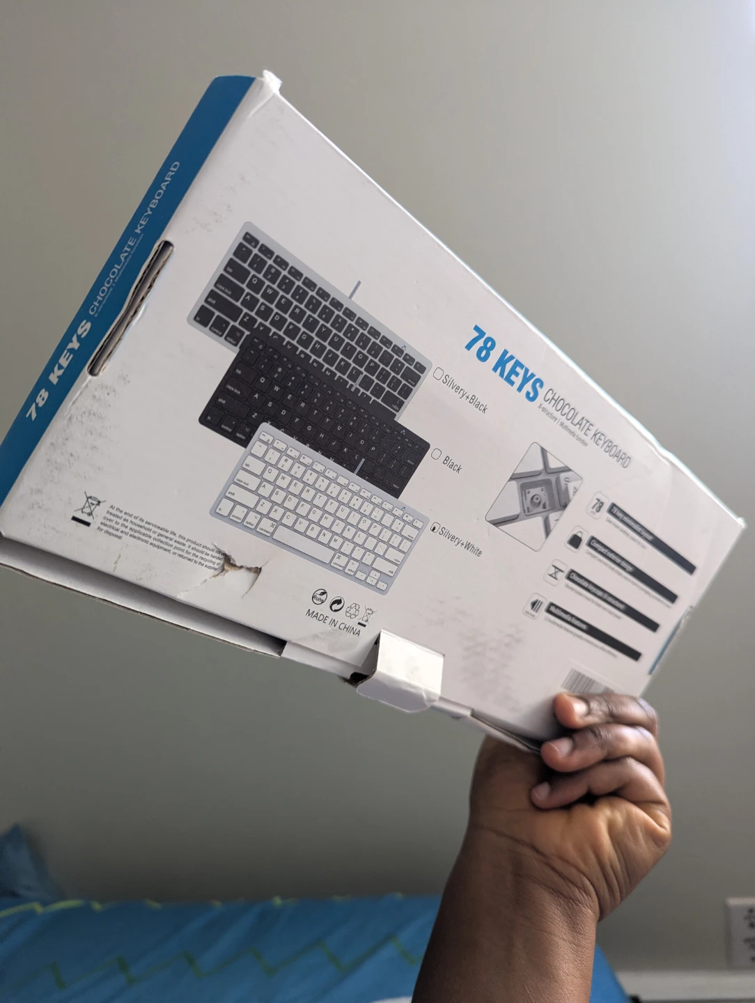 78 Keys Chocolate Keyboard