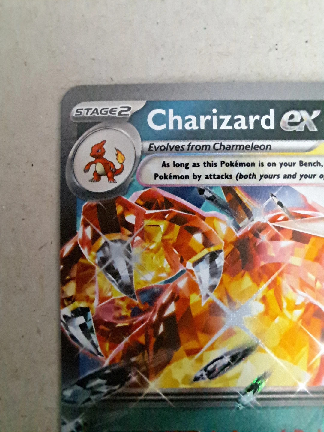 Pokemon Paldean Fates Charizard EX 54 - photo 5