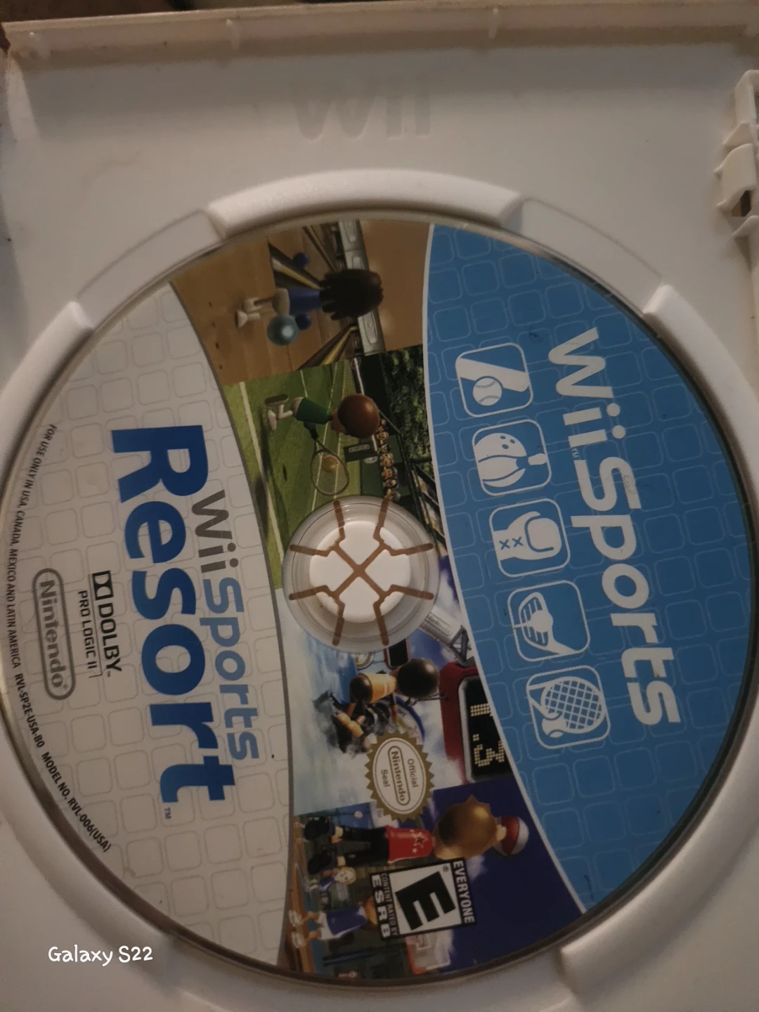 Nintendo Wii 2-in-1 Game Disc: Wii Sports + Sports Resort