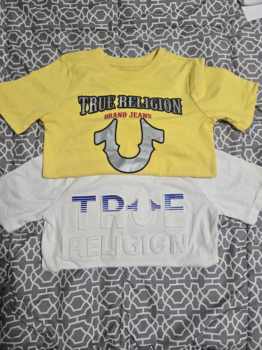 Bran New BoysTrue Religion Kids T-Shirts (Set of 2)