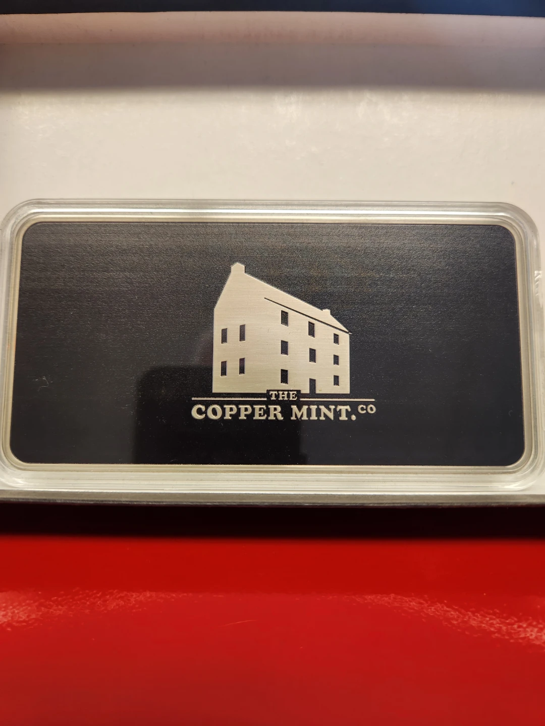 10 Troy Ounces .999 Fine Copper Bull and Bear Bar - photo 2