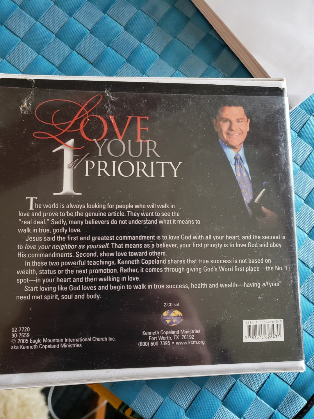 Kenneth Copeland Love: Your 1st Priority I CD Set - photo 2