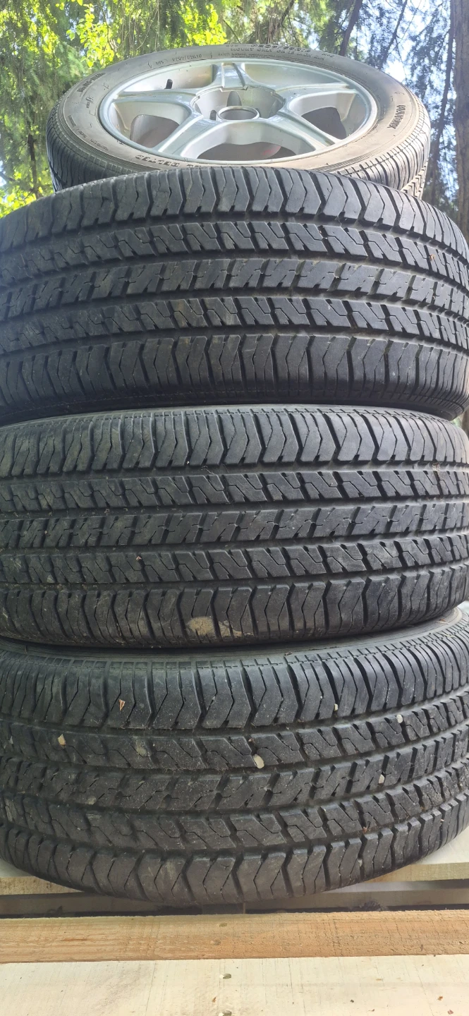 P205/55R16 Steel Belted Tires with Rims - photo 4