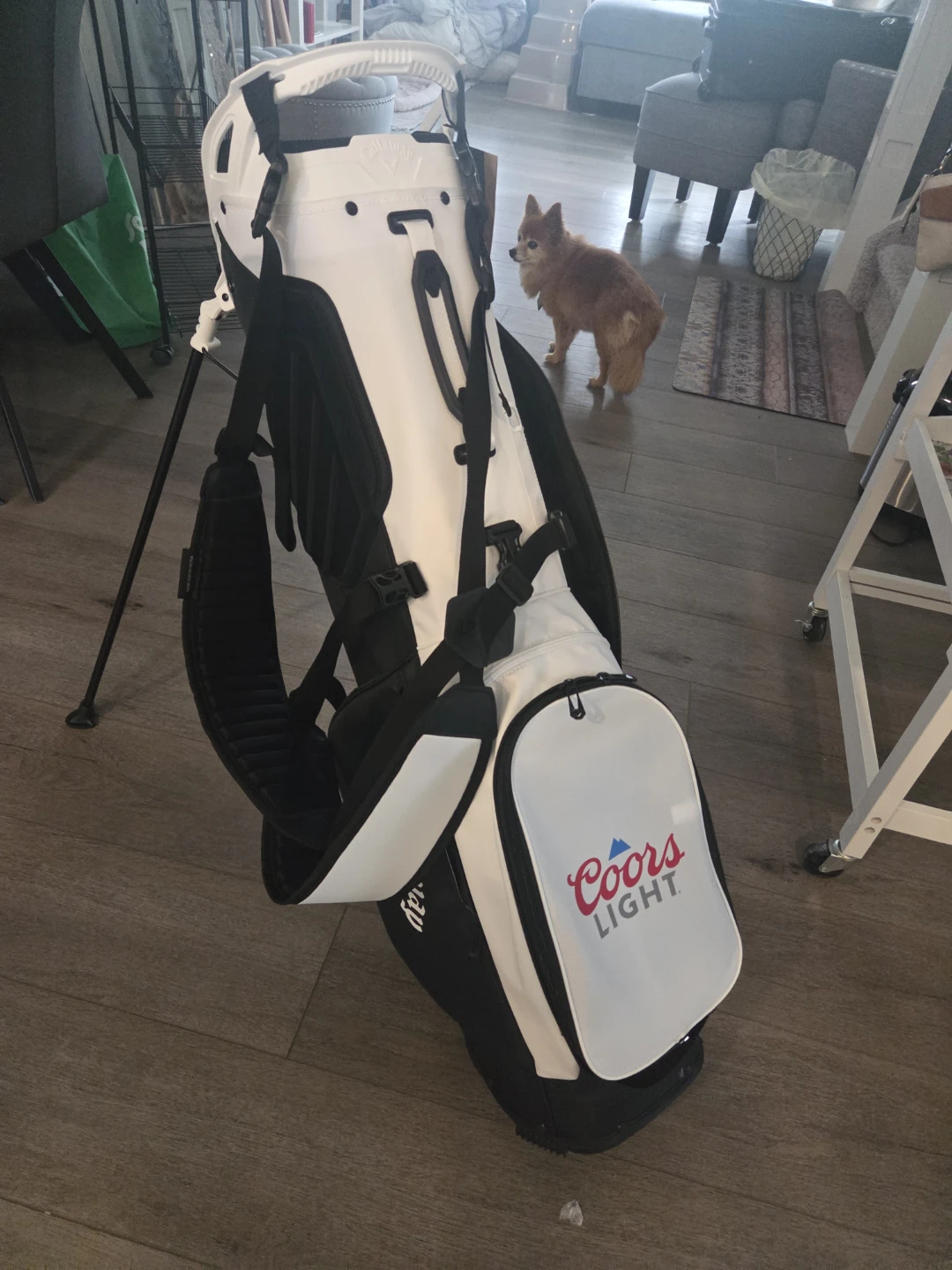 Callaway Fairway Golf Stand Bag - White/Black