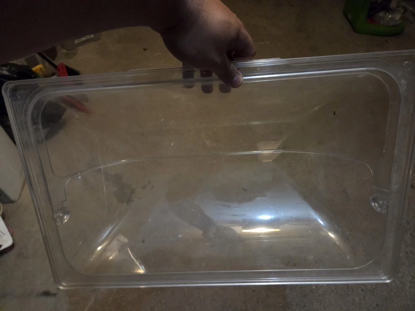 Clear Plastic Food Pan Lid - photo 3