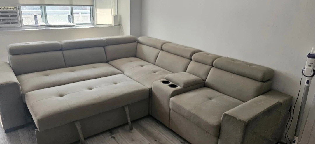 Sectional Sofa with Pull-out Bed - photo 2