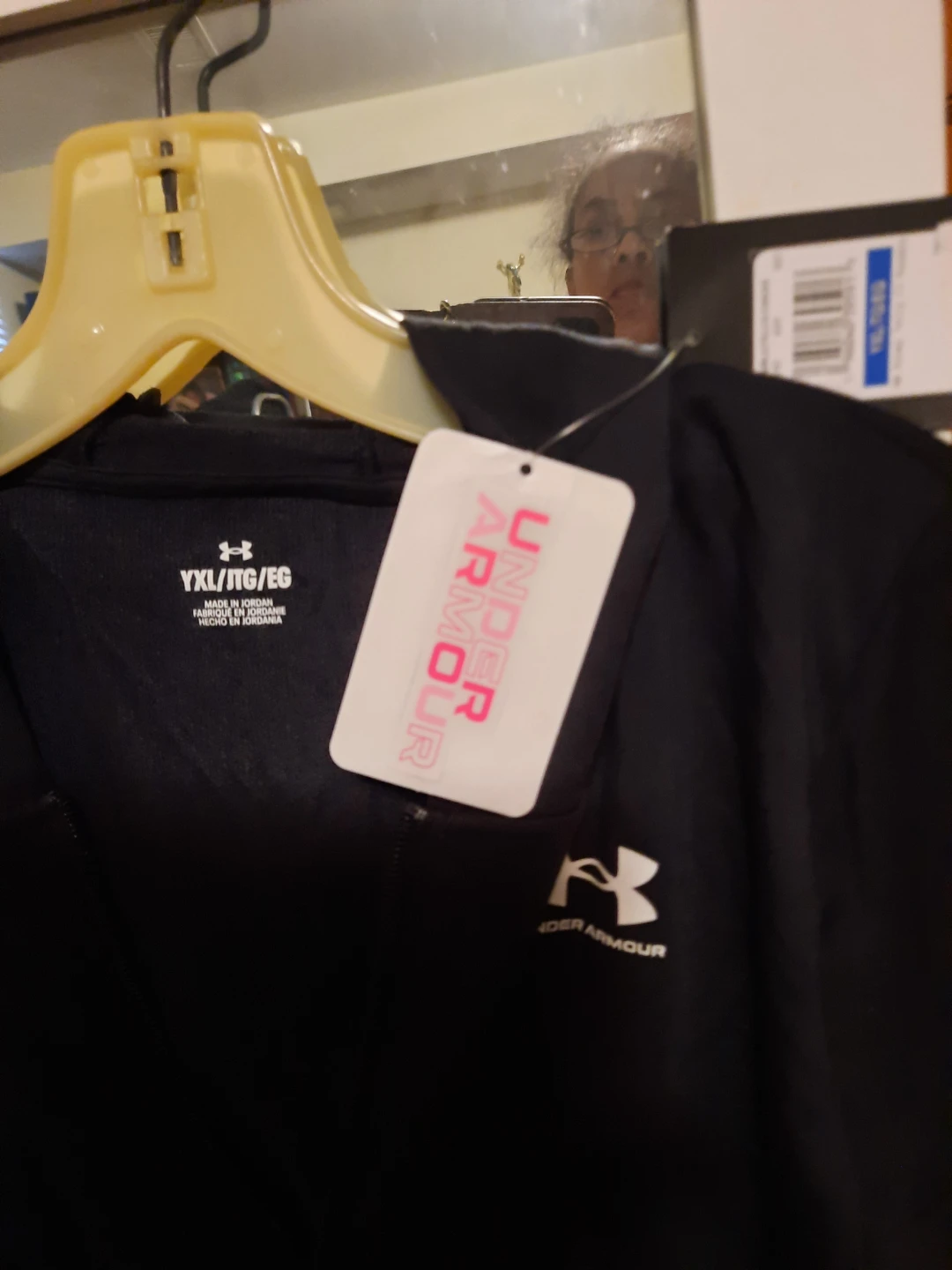 Under Armour Girls Rival Terry Full Zip Hoodie YXL - photo 3