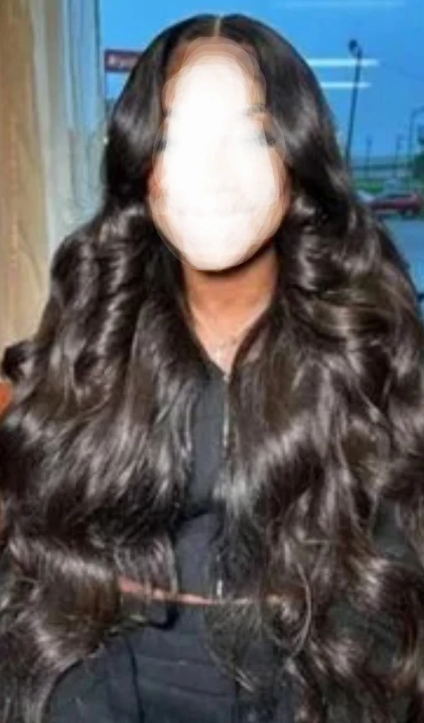 Natural Wavy Dark Brown Hair Wig