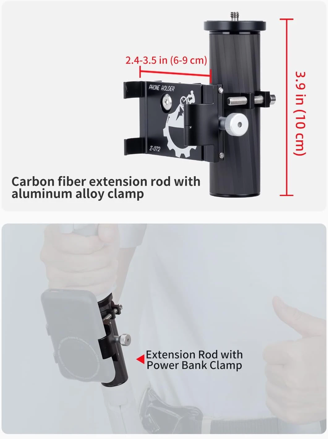 Camera Gimbal Support System with Waist Belt - photo 2